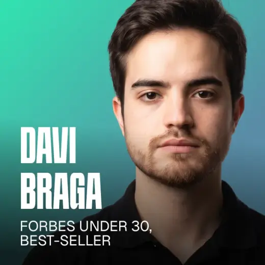 Davi Braga — Forbes Under 30, best-seller