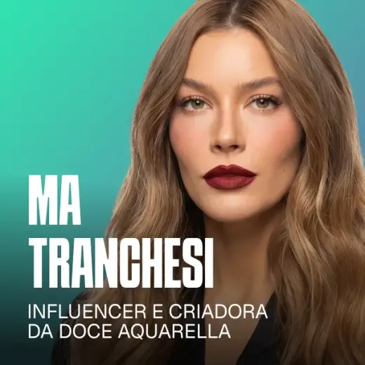 Ma Tranchesi — influencer e criadora da Doce Aquarella